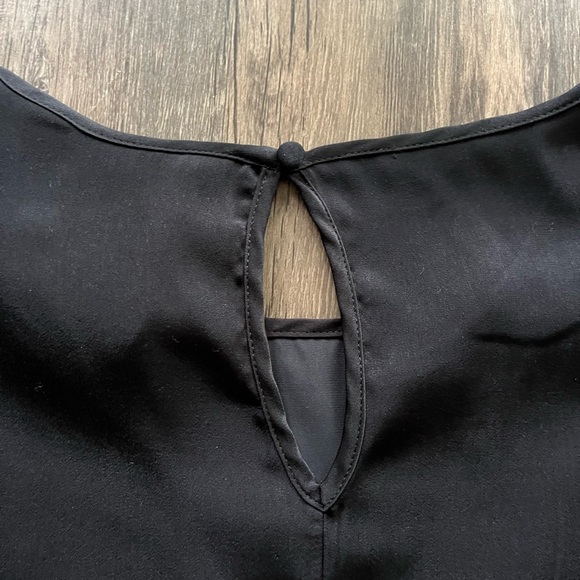 Ripzone Satin Peplum Style Blouse L - Picture 4 of 5